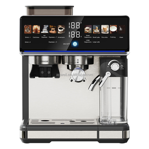Machine à <span class=keywords><strong>expresso</strong></span> ANWELL Premium, best-seller, 20 bars, avec mousseur à lait, machine à <span class=keywords><strong>expresso</strong></span> électrique, <span class=keywords><strong>cafetière</strong></span> à latte, machine à cappuccino, combos - Product Image 3