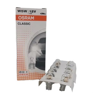 หลอดฮาโลเจนขนาดเล็กแบบคลาสสิก12V 5 W <span class=keywords><strong>W5W</strong></span> T10 2825 W2.1X9.5D ตัวเชื่อมต่อ VW อะไหล่หลอดไฟเปลี่ยนอัตโนมัติ - Product Image 5