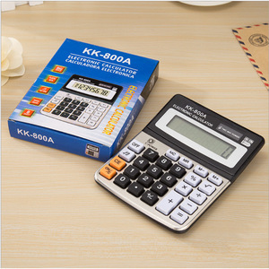 Calculatrice Métallique C-Power 8 Chiffres Double Alimentation pour Comptabilité Professionnelle et Utilisation au Bureau - Product Image 2