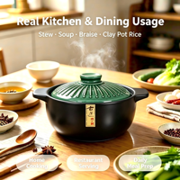 Couvercle de casserole en céramique minimaliste résistant aux hautes températures, compatible avec les cuisinières à gaz, antiadhésif, écologique, passe au lave-vaisselle