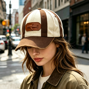 Classic Car Embroidered Washed Striped Baseball Cap Distressed Denim Sporty Image Sun <strong>Hat</strong> for Unisex Outdoor Daily Use - Product Image 2