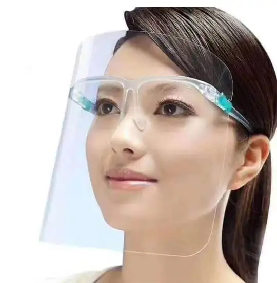 Pet Shield Glasses Transparent face mask Face shield film PET film for disposable visors Anti-fog coating