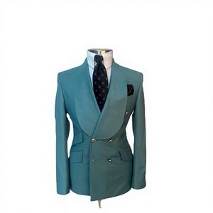 Trajes de Hombre de 2 Piezas con Cuello de Solapa, Tallas Grandes, Transpirables, Blazers Nuevos para Boda, Novio, Fiesta de Graduación, Disfraces, Hechos a Medida - Product Image 3