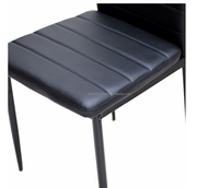 Chaises de salle à manger modernes pour la maison, fauteuils de restaurant tendance avec des chaises en tissu coloré et élégant pour la salle à manger