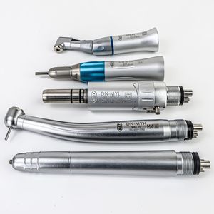 Dn-Myh Dental Air Motor <b>Set</b> High Speed Handpiece With Water <b>Spray</b> Low Speed Polishing Tool For Teeth Cleaning And Filling - Product Image 3