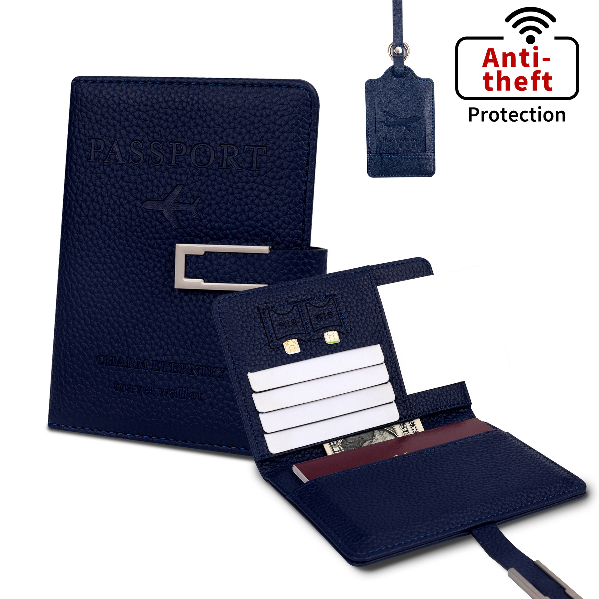 Ensemble Bleu foncé