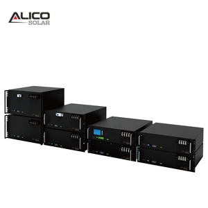 แบตเตอรี่ลิเธียมคุณภาพสูง 48V 100Ah แบบติดตั้งบนแร็ค ออลอินวัน 51.2V รองรับการสื่อสาร CAN สามารถวางซ้อนกันได้ มีขนาด 200Ah 300Ah 48V - Product Image 2