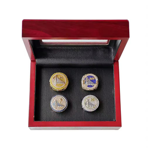 Anillo Deportivo Personalizado <span class=keywords><strong>de</strong></span> los Golden State Warriors 2015, Giratorio, <span class=keywords><strong>de</strong></span> Aleación, Chapado en Plata 925, con Incrustaciones <span class=keywords><strong>de</strong></span> Piedras Naturales, Estilo Americano - Product Image 3