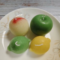 Benutzer definierte Frucht Soja Wachs Aroma therapie Bananen kerze Weihnachts geschenk für Weihnachten Geburtstag Andere Anlässe Paraffin Wachs Säulen form