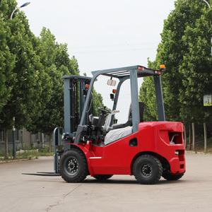 Carretilla elevadora diesel de 3 <span class=keywords><strong>5</strong></span> toneladas del precio de fábrica del precio barato del precio de fábrica de MDT con el neumático sólido y el cambio lateral - Product Image 1