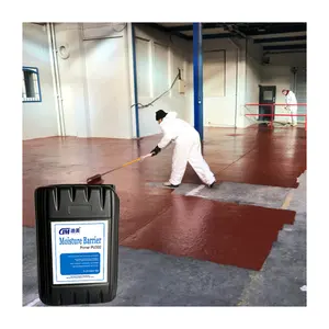 Internal Concrete Flooring Primer Sealing Topcoat Outdoor Elastic Epoxy Floor Midcoat Paint