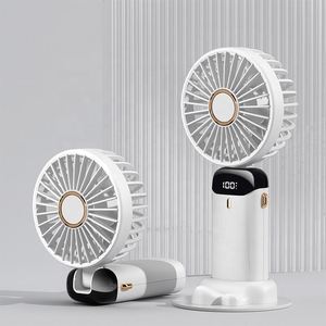 2024 New Arrivals <b>Usb</b> Rechargeable Portable Foldable Hand With Phone Holder Handheld <b>Mini</b> or Neck <b>Fan</b> - Product Image 1