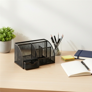 Boîte de rangement multifonctionnelle pour stylos et tiroirs, pour bureau - Product Image 5