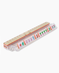 <span class=keywords><strong>Jeu</strong></span> de Mahjong de Luxe Personnalisé à Quatre Couches pour Enfants, 160 Tuiles Acryliques Nacrées Gravées, Durables et Écologiques - Product Image 4