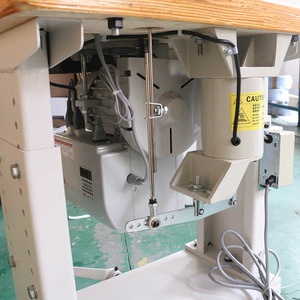 Máquina de coser industrial de alta precisión de una aguja, tipo sentado, de hierro, para uso doméstico, nueva, para coser suelas de zapatos, modelo HK-168 - Product Image 3
