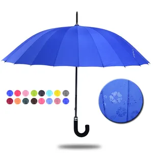 Chinese Umbrella Chinese 23inch 12 Ribs Fluted Frame Wholesale Promotion Cheap Promotional Straight Customized Umbrellas With Logo