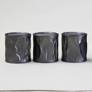 Pot rond boîtes de conserve mèche <span class=keywords><strong>cire</strong></span> de palme bougies parfumées métal irrégulier avec bois pour mariage logo personnalisé <span class=keywords><strong>cire</strong></span> de soja <span class=keywords><strong>boule</strong></span> de fruits 40mm - Product Image 1