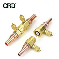 Raccord en cuivre scellé (avec valve à aiguille) 1/4'' femelle pour climatiseurs de camping-car et climatiseurs split - Fabricant