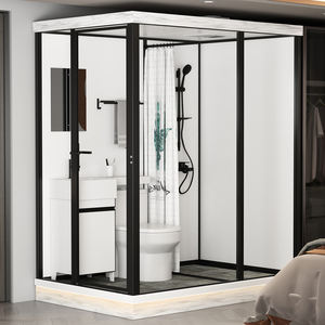 All in One Factory <strong>Made</strong> Customized Walk-in <strong>Ready</strong> <strong>Made</strong> Shower Rooms with Touch Screen Controller Panel Steam Shower - Product Image 1