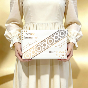 Juego de Quemadores de Incienso Bakhoor de Estilo Contemporáneo para Regalo de Ramadán, Quemador de Incienso de Resina, Tarro y Pinzas, Juego de Quemadores de Incienso Árabes - Product Image 2