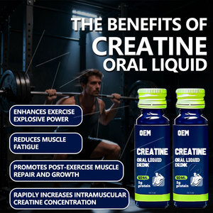 Créatine monohydrate liquide la plus vendue, boisson pour renforcer les muscles, améliore la puissance explosive et les compléments de récupération - Product Image 4