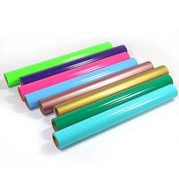 Vinilo Adhesivo Removible de Alto Brillo, Ecológico, Impermeable, en Rollo, con Diseño de Estrellas