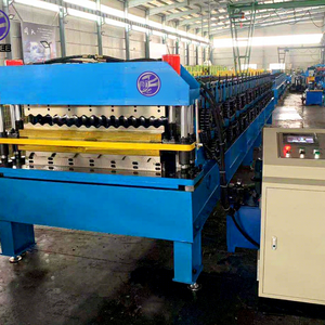 High Efficiency Full Automatic Roofing <strong>Sheet</strong> <strong>Profiles</strong> <strong>Making</strong> Equipment Double <strong>Roof</strong> <strong>Sheet</strong> <strong>Machine</strong> - Product Image 1