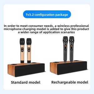Système de karaoké tout-en-un avec microphone et haut-parleur pour karaoké à domicile - Product Image 3
