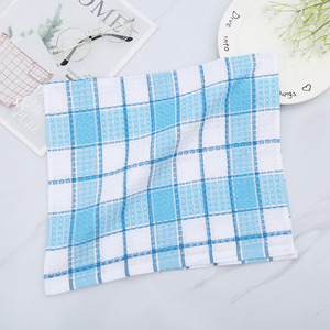 Paño de Cocina a Cuadros de Poliéster y Algodón, 38x64 cm, Rectangular, Absorbente, Ecológico, Accesorio de Mesa - Product Image 3
