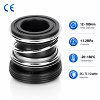 Joint d'étanchéité de pompe à faible MOQ MG1 12-100mm haute température basse pression compatible avec le remplacement du joint Burgmann MG1