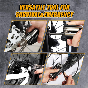 Outil multifonction portable pour vélo, outils multifonctionnels pour la réparation et l'entretien d'urgence, outils multifonctions pour vélo de montagne - Product Image 6