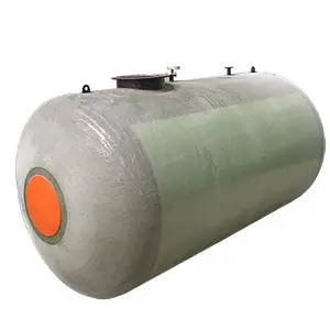 5m3 / 5000 liter oil tank underground double layer petrol / diesel fuel oil storage tank