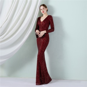 Gold and Maroon Evening Dresses - Elegant Style Solutions