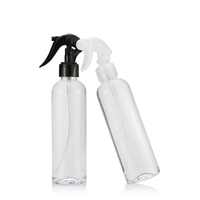 500ml d'eau liquide salle de désinfectant fine brume de pulvérisation bouteilles rond transparent pehd en plastique pulvérisateur bouteille