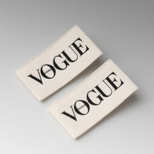 Étiquettes tissées personnalisées pour vêtements, étiquettes de composition des fibres, étiquettes de soin en satin et taffetas à coudre sur les vêtements - Product Image 2