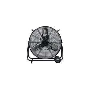 VENTILATEUR DE PLANCHER Perel-TAMBOUR-MÉTAL-Ø 60 cm-NOIR - Product Image 1