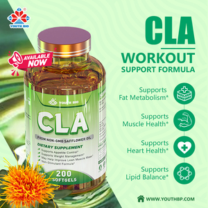 CLA 1000mg Gélules Molles pour le Soutien Physique, Approvisionnement Direct Usine, Prêt à Expédier, Source d'Huile de Carthame Pure, 200 Gélules, OEM ODM - Product Image 2