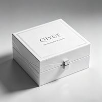 Boîte cosmétique rigide de luxe personnalisée avec logo, finition mate, emballage éco-responsable pour flacons de soins de la peau, MOQ 1000, couvercle rabattable premium, portable