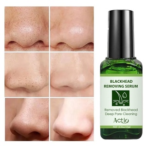 Suero para eliminación de espinillas, aceite de té verde, removedor de espinillas, máscara para eliminación de espinillas, poros, Barbilla y cara - Product Image 3
