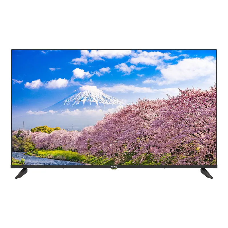 Tv-Fabrikant Wifi Frameloos Gehard Glas 50 55 65 Inch 4K Led Televisies Tv Smart Android Systeem Hd Fhd Uhd Plasma Tvs