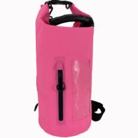 Mochila impermeable personalizada de PVC, bolsa seca totalmente impermeable