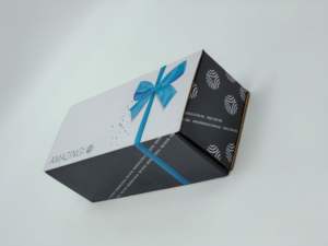 กระดาษลูกฟูกหนา2มม. เคลือบด้านกระดาษฟอยล์ทนทานห่อของขวัญงานสั่งทำงานฝีมือทางอุตสาหกรรมกล่องกระดาษออฟเซ็ต - Product Image 2