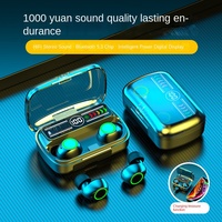 Nouveaux écouteurs intra-auriculaires sans fil 5.3 ANC étanches avec affichage numérique stéréo bilatéral, design créatif, moule exclusif