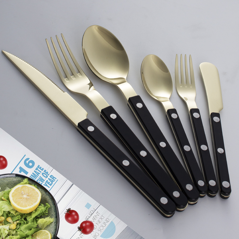 High Quality Cutlery Luxury Gold Plated