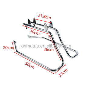 XF2906100ใหม่โครเมี่ยมอานวงเล็บแปลงสำหรับ Harley Softail <span class=keywords><strong>สปริงเกอร์</strong></span>รุ่น - Product Image 3