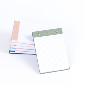 Bloc de notas de registro de reunión de negocios especialmente diseñado, Bloc de notas de tarjeta perforada de plan semanal y diario impreso - Product Image 3