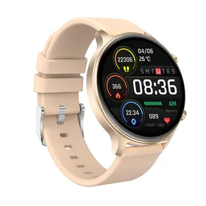 2022 DS30 роскошные женские часы наручные браслеты BT вызова 1,28 круглый фитнес трекер приборы для измерения артериального давления умные часы для женщин часы