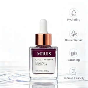 Sérum exfoliant, <span class=keywords><strong>solution</strong></span> douce pour le <span class=keywords><strong>peeling</strong></span> du visage, formule douce, nettoyage en profondeur, essence <span class=keywords><strong>de</strong></span> renouvellement <span class=keywords><strong>de</strong></span> la peau, peau sensible, MRUIS <span class=keywords><strong>30</strong></span> ml - Product Image 3