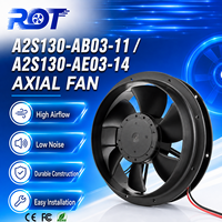 Ventilador Axial AC A2S130-AB03-11 230V 2800RPM, Refrigeración Duradera, Funcionamiento Confiable, Refrigeración Continua