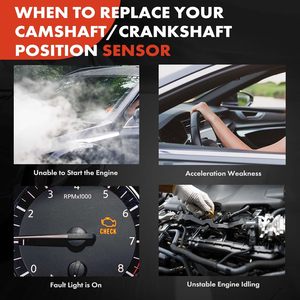 Sensor de Cigüeñal A-Premium (2 Piezas) para 320i 323i 325i 328i 330i, Repuesto de Motor, Nuevo - Product Image 6